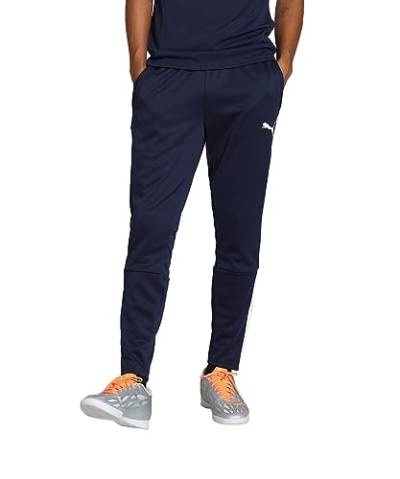 PUMA Herren Pants Teamliga Training Pants, Peacoat-Puma White, XXL von PUMA