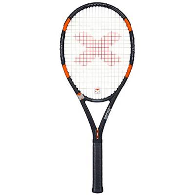 pacific Tennisschläger Raptor - bespannt mit Hülle, schwarz/ orange, 2: (4 1/4), PC-0114.02.11 von Pacific