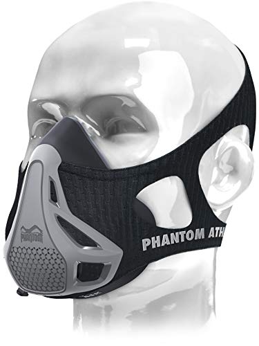 Phantom Athletics Erwachsene Training Mask Trainingsmaske - Grau von Phantom Athletics