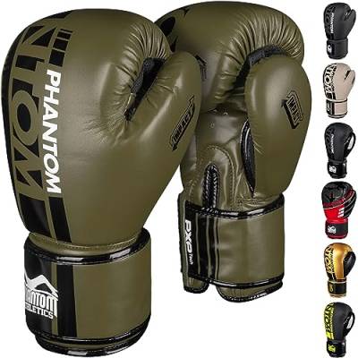 Phantom Boxhandschuhe APEX | MMA Thai Boxing Gloves | Männer (APEX - Army, 16 Oz) von Phantom Athletics