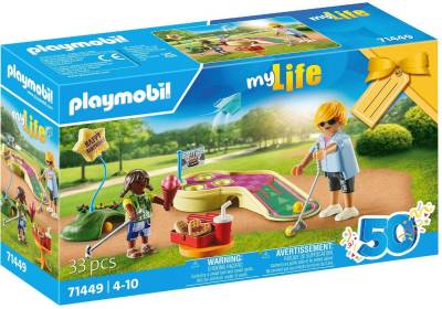 Playmobil® Konstruktions-Spielset Minigolf (71449), Family Fun, (33 St), Made in Europe von Playmobil®