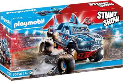 Playmobil® Konstruktions-Spielset Playmobil Stuntshow 70550 Monster Truck Shark von Playmobil®