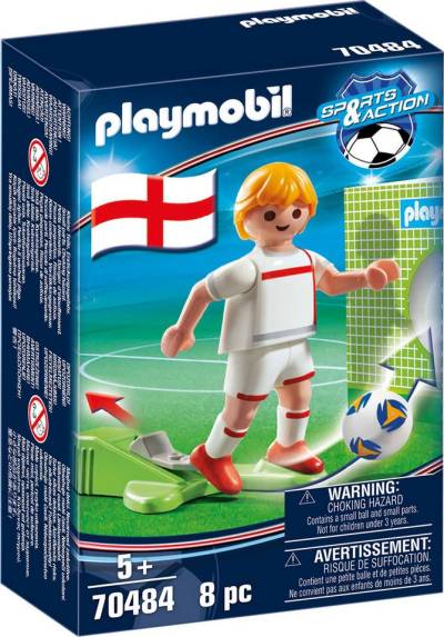 Playmobil® Spiel, PLAYMOBIL 70484 - Sports & Action - Nationalspieler England PLAYMOBIL 70484 - Sports & Action - Nationalspieler England von Playmobil®