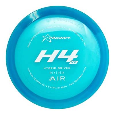 Prodigy Disc H4 V2 AIR Hybrid Driver | Understable Disc Golf Driver | New Lightweight AIR Plastic | Slightly Understable for Maximum Distance & Straight Flight | Colors May Vary (160-164g) von Prodigy Disc