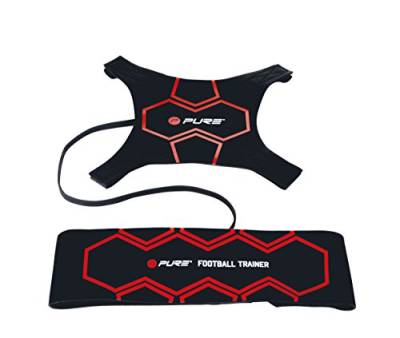 Pure 2 Improve Solo Fußball Rebound Trainer mit verstellbarem Hüftgürtel für Kinder und Profis von Pure 2 Improve