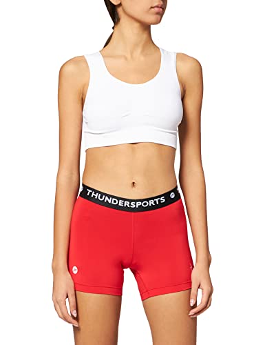 Pure2Improve Damen Thundersports Shorts, rot, XL von Pure2Improve