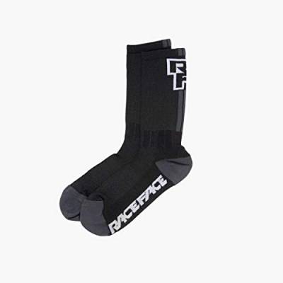 Race Face Unisex-Erwachsene Indy Socks Adult, Black, L-XL Radfahren, Colour, Size von RaceFace