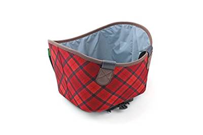 Racktime Unisex – Erwachsene Agnetha Gepäckträgertasche, red, Einheitsgröße von Racktime