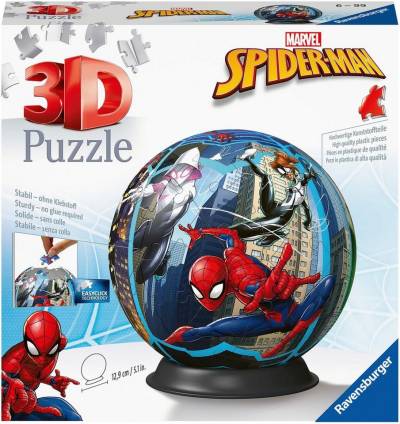 Ravensburger 3D-Puzzle Spiderman, 73 Puzzleteile, Made in Europe, FSC® - schützt Wald - weltweit von Ravensburger