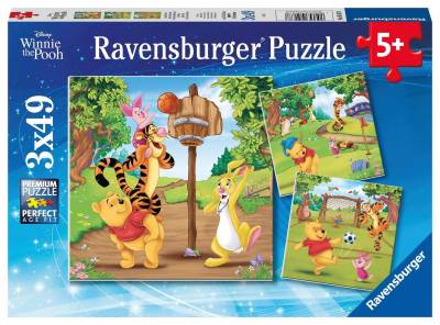 Ravensburger Puzzle Ravensburger Kinderpuzzle 05187 - Tag des Sports - 3x49 Teile..., 49 Puzzleteile von Ravensburger