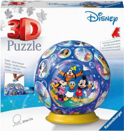 Ravensburger Puzzleball Disney Charaktere, 72 Puzzleteile, FSC® - schützt Wald - weltweit, Made in Europe von Ravensburger