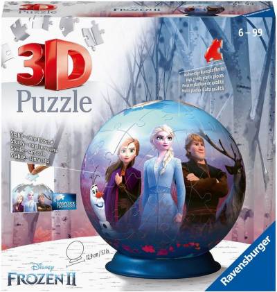 Ravensburger Puzzleball Disney Frozen II, 72 Puzzleteile, Made in Europe, FSC® - schützt Wald - weltweit von Ravensburger