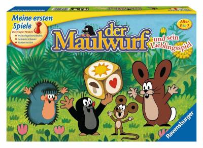 Ravensburger Spiel, Der Maulwurf und sein Lieblingsspiel, Made in Europe, FSC® - schützt Wald - weltweit von Ravensburger