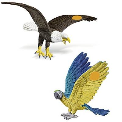 Weißkopfseeadler und Gelbbrustara Tiptoi Vögel von Ravensburger