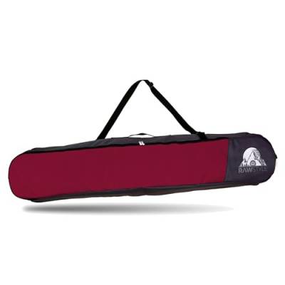 Rawstyle Snowboard Tasche, Boardbag, Snowboardbag, Modell 2 (Bordeaux (110cm)) von Rawstyle