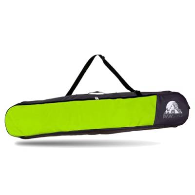 Rawstyle Snowboard Tasche, Boardbag, Snowboardbag, Modell 2 (hellgrün (170cm)) von Rawstyle