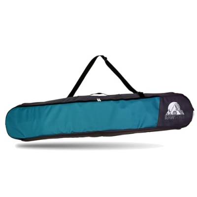 Rawstyle Snowboard Tasche, Boardbag, Snowboardbag, Modell 2 (türkis (130cm)) von Rawstyle