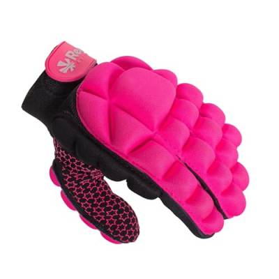 Reece Hockey Handschuh - Komfort Full Finger Handschuh - Silikonstollen für Besseren Griffe und Vollständigen Schutz - Linkshandschuh - Hockey Handschuhe Kinder - Rosa - Größe XXS von Reece