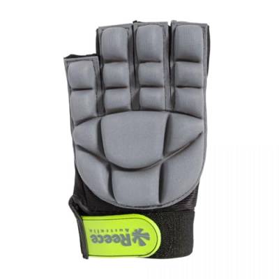Reece Hockey Handschuh - Komfort halbe Fingerhandschuh - Silikonstollen für Einen Besseren Griffe und Vollständigen Schutz - Linkshandschuh - Hockey Handschuhe Kinder - Blau - Größe XL von Reece