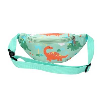 Kids Bum Dinosaurier Gürteltasche,Kinder Bauchtasche Hipsack Gürteltasche Taille Tasche Fanny Pack Stoff Nylon Geld Gürtelfür Kinder Grils Jungen Laufen Wandern Reisen Sport von Rmeet