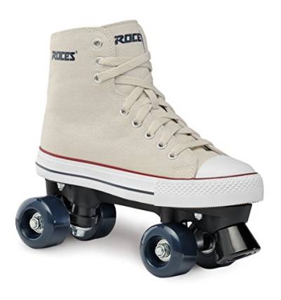 Roces Kinder Chuck Classic Roller Rollerskates/Rollschuhe Street, Cream, 37 von Roces