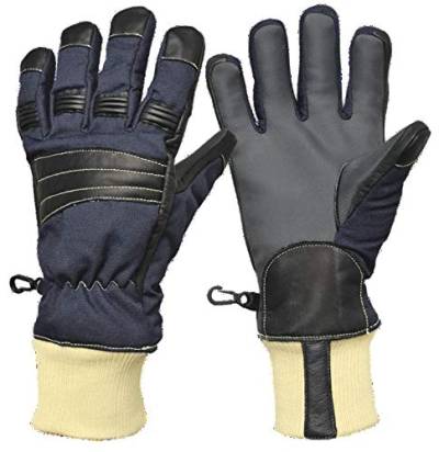 Rostaing Topfighterbkv Handschuhe, Marineblaue Rückseite, 9 / L von ROSTAING