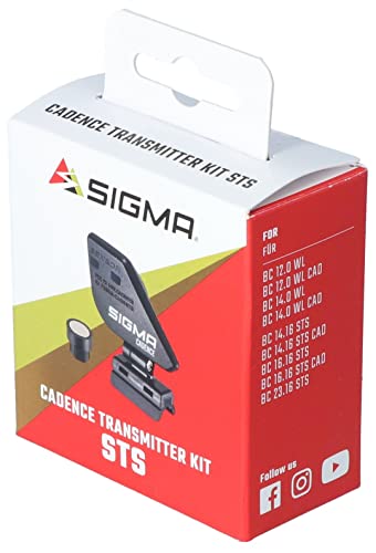 SIGMA SPORT Unisex – Erwachsene STS Cadence Kit Trittfrequenz, Mehrfarbig, Einheitsgröße von SIGMA SPORT