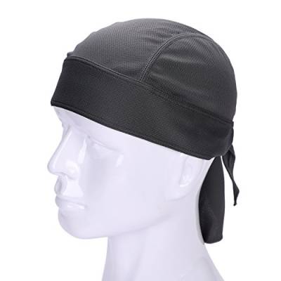 Bandana Cap Unisex Kopftuch Atmungsaktiv Laufmütze Schnelltrocknend Piratentuch Verstellbar Fahrradmütze Sonnenschutz Pirat Kappe Schweißabsorbierend Kopfbedeckung Für Wandern Radsport von SIQITECHUK