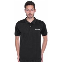 SPORTINATOR Essentials Herren Training Polo-Shirt schwarz von SPORTINATOR