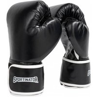 SPORTINATOR "Knockout" Boxhandschuhe 12oz schwarz von SPORTINATOR