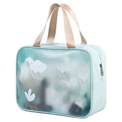 SSWERWEQ Handtasche Cosmetic Bag Female Portable 2021 New ins travel Waterproof wash Bag Large Capacity Cosmetic Storage Bag Simple von SSWERWEQ