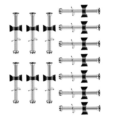 Trampolin-Schrauben, Stahl, Trampolin-Zubehör, Trampolin-Stabilitätswerkzeug, Trampolin-Ersatzschrauben, 13 Stück von SUVIA