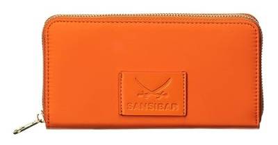 Sansibar Zip Wallet L Orange von Sansibar
