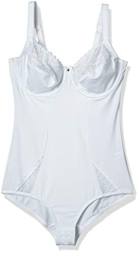 Sassa Damen Formender Body Body 989, Gr. 40 (Herstellergröße: 80B), Weiß (Weiß 100) von Sassa