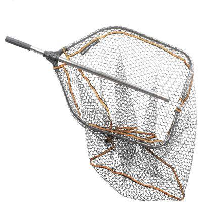 Savage Gear Pro Folding Rubber Large Mesh Landing Net XL 70x85cm von Savage Gear