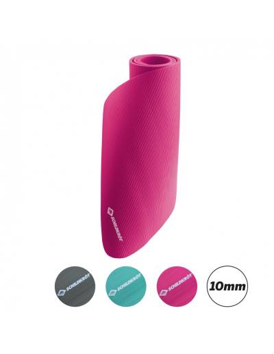 Schildkröt Fitness Fitnessmatte 10 mm, Pink, mit Tragegurt von Schildkröt Fitness