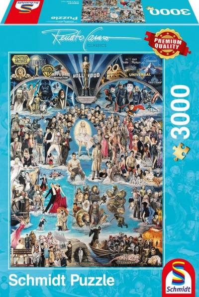 Schmidt Spiele Puzzle Hollywood XXL, 3000 Puzzleteile von Schmidt Spiele