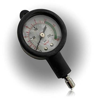 ScoobaGoodies Cressi Mitteldruck Prüfmanometer Inflator-Anschluss Pressure-Gauge Regulator von ScoobaGoodies