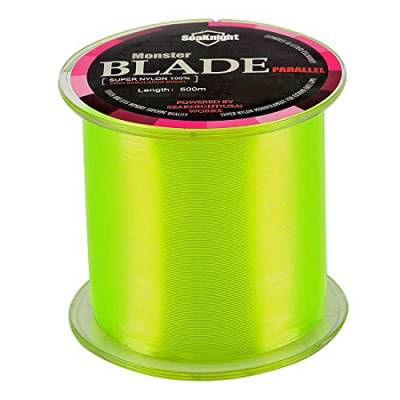 SeaKnight Blade Nylon Angelschnur Monofil Karpfen 500M/1000M Salzwasser Monofile Angelschnur Forelle 2-35LB Schwarz Weiß Blau Grün Gelb von Seaknight