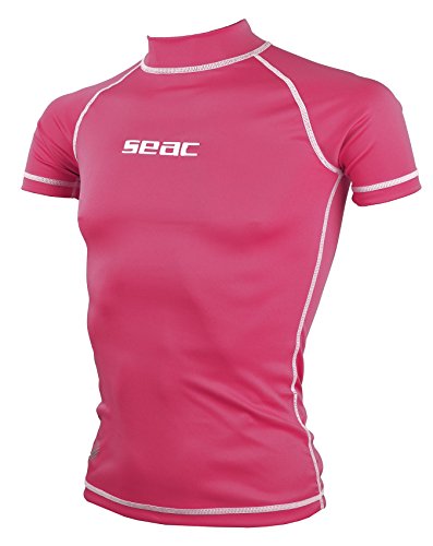 Seac T SUN SHORT KINDER T-sun Seac T Sun Rashguard Kurzarm Sonnenschutz 97 5 Prozent, Rose, 7 EU von Seac