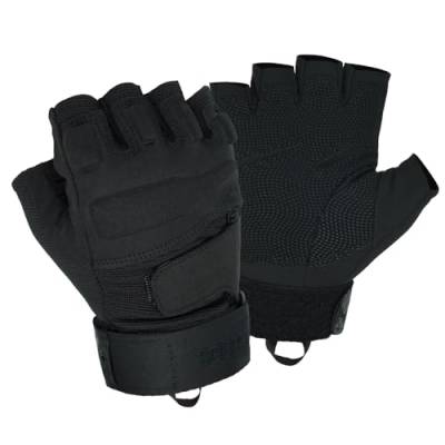 Seibertron® Damen Herren S.O.L.A.G Handschuhe taktisch 1/2 Finger Militär Kampf Armee Fingerless halbe Finger für Airsoft Militär Paintball Schießen Und Other Outdoor Activities Handschuhe XXL von Seibertron