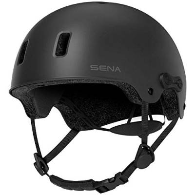 Sena Adult RUMBA-MB00M Rumba Multi-Sport Bluetooth-Helm, Matte Black, M von Sena