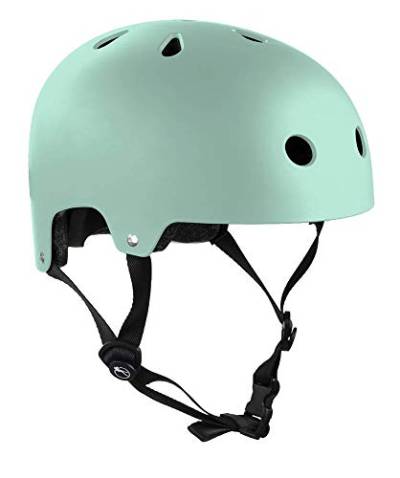 SFR Skates Essentials Helmet Skateboard-Helm, Unisex, für Erwachsene, Blau (Matt Teal), 57-59 cm von SFR Skates