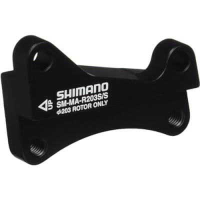 Shimano SM-MA-R203S/S Scheibenbremsadapter 203 mm Hinterrad schwarz 2016 Bremsscheibenadapter von SHIMANO