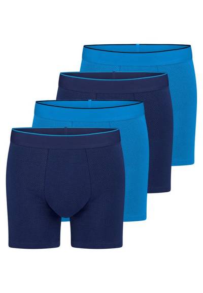 sloggi Retro Boxer 4er Pack EVER Airy (Spar-Set, 4-St) Long Short / Pant - Baumwolle - Ohne Eingriff - von sloggi