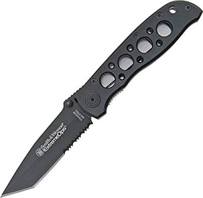 Sonstige Erwachsene ExtremeOps Tanto Messer, Schwarz, 20 cm von Smith & Wesson