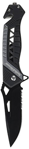 Smith & Wesson Erwachsene Taschenmesser Messer, schwarz, 21.5 cm von Smith & Wesson