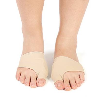 Sonew Bunion Corrector und Fußschmerz Relief Ärmel Kit mit Gel-Pads Kissen Ballenschutz der Zehentrenner L von Sonew