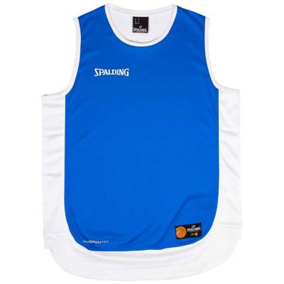 Spalding Hustle Sleeveless T-shirt Blau 3XL Mann von Spalding