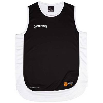 Spalding Hustle Sleeveless T-shirt Schwarz 3XL Mann von Spalding